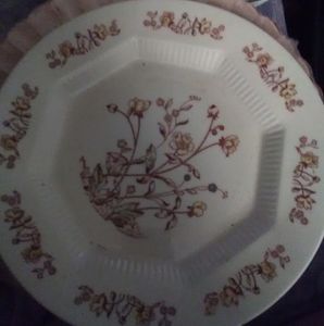Nasco Vintage Dishes,Prairie Flowers,Soup Plates